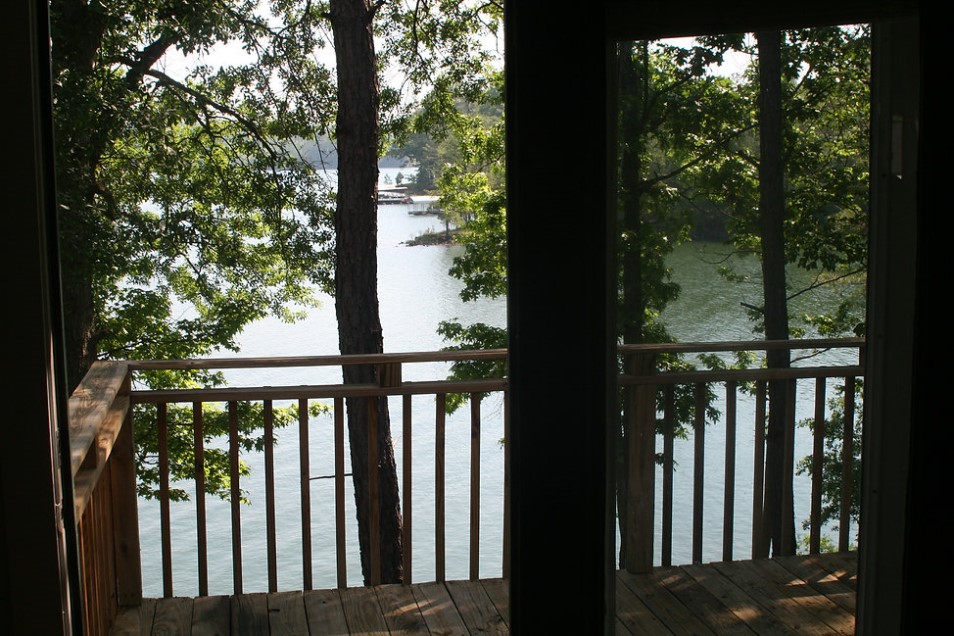 Deck of Cottage #2.